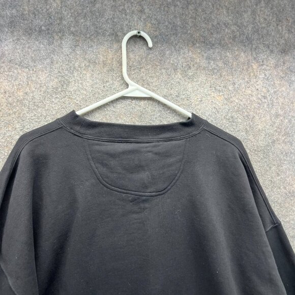 Big Dogs Sweatshirt Men 2XL Black Hairy Dogison Wild Harley Parody Pullover Crew - Picture 7 of 11